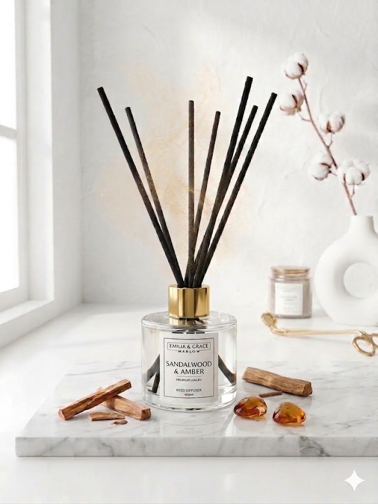 Sandalwood & Amber Reed Diffuser